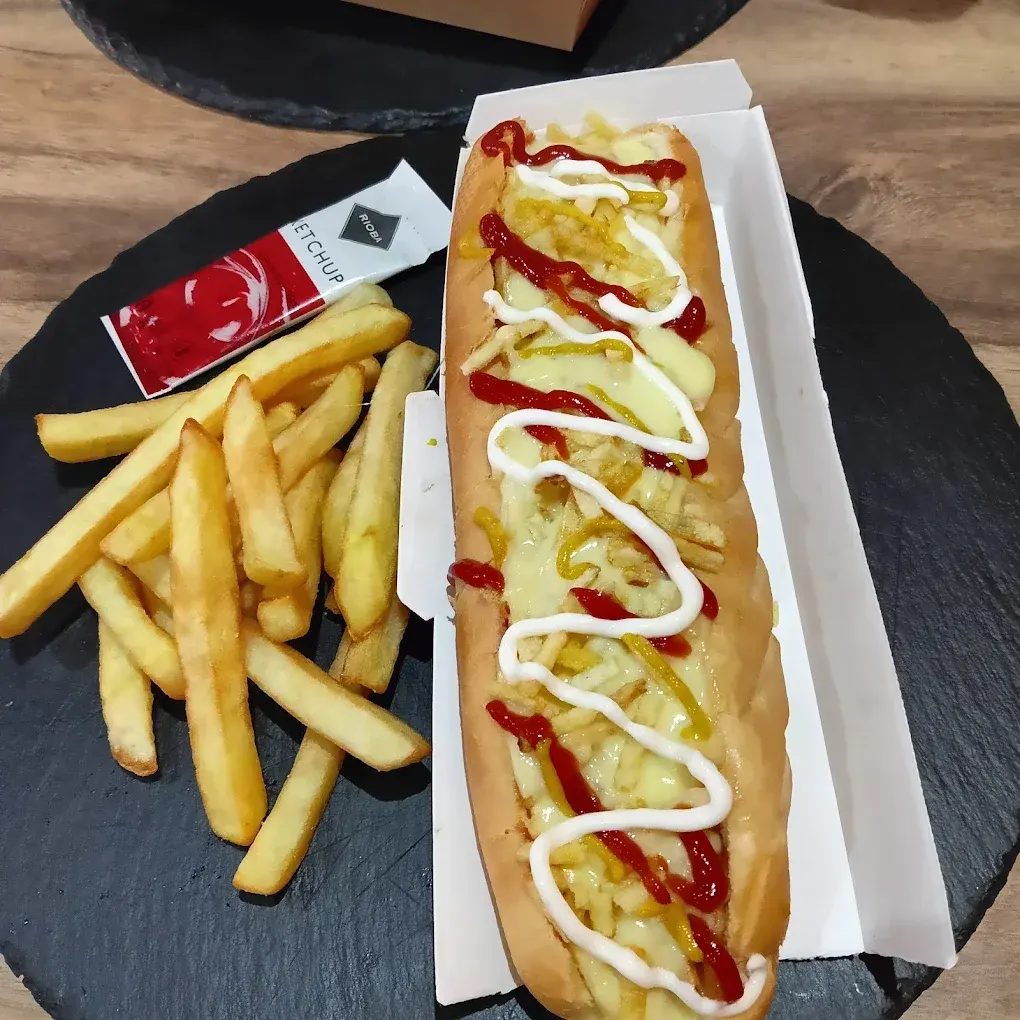 Hot dog en Relaax Colombiano